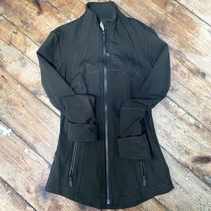 Lululemon define jacket dark olive size 2